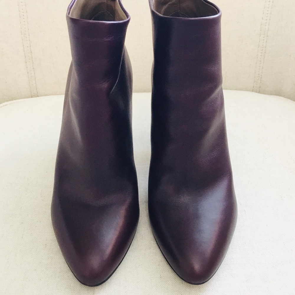 Jill Stuart maroon booties - Picture 2 of 8